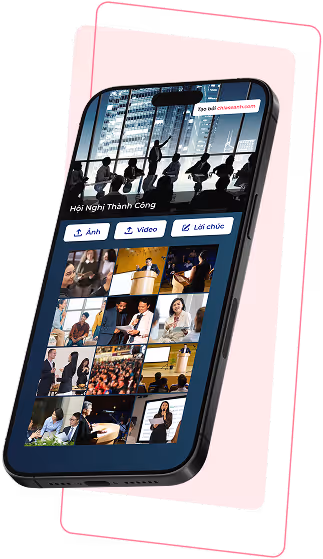Corporate event ChiaSeAnh app screenshot